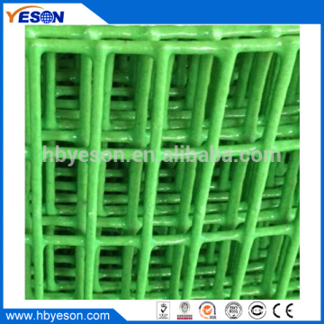 Indian market popular bright and light green pvc coating welded iron wire mesh